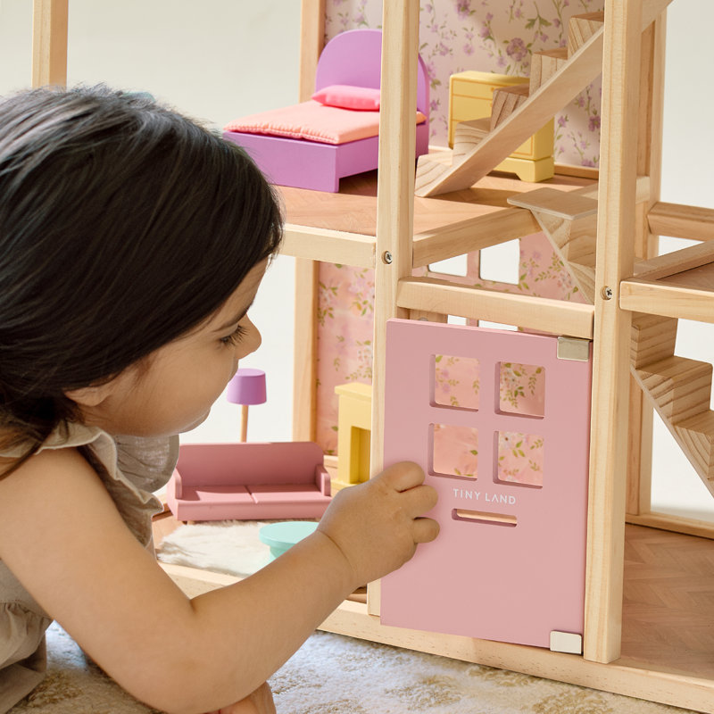 Maison de poupée sans poupée Tiny Land® Sweetwood Evergreen - Licorne