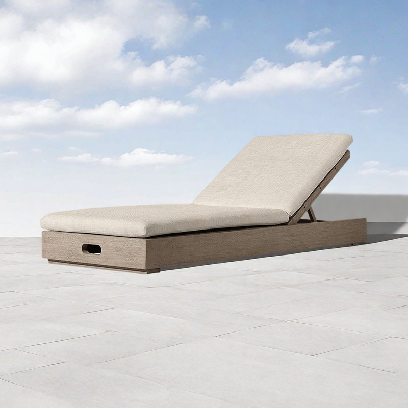Chaise longue pour l'extérieur