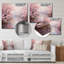 Impression romantique sur fleur de cerisier rose IV - impression sans cadre sur métal-1346580