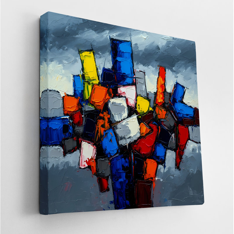 Urban Mosaic, 24" H x 24" W