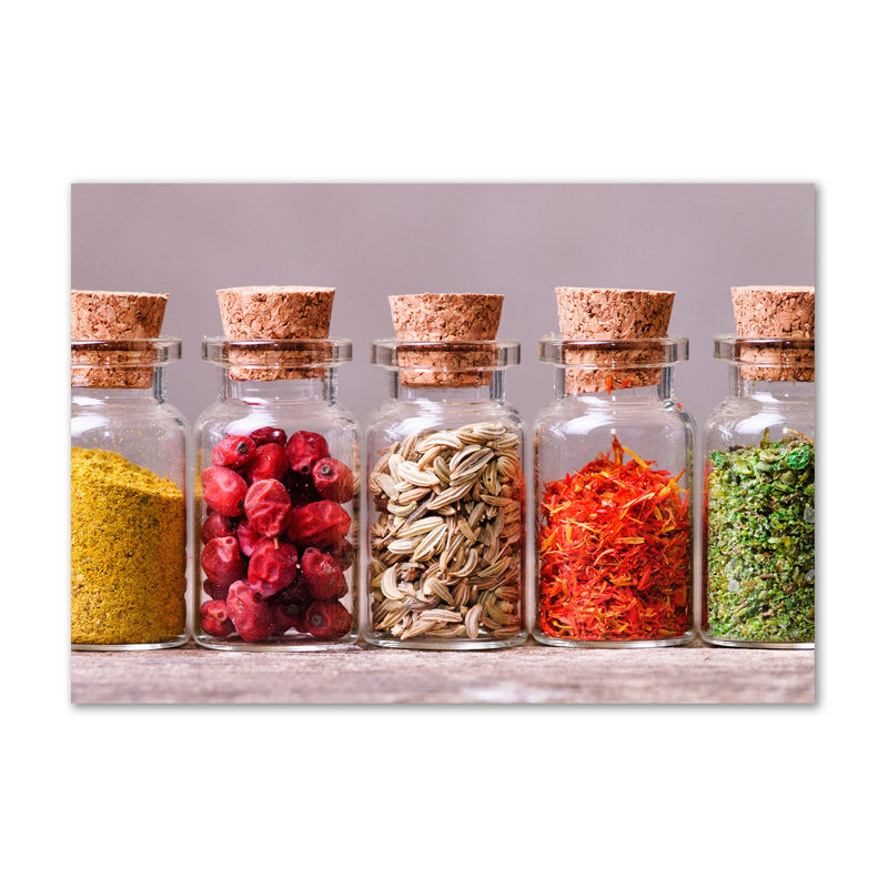 Colorful spices 1 Piece Wall Art on Canvas