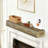 Fireplace Mantel Handmade Rustic Wood Mantel for Over Fireplace Wall Mounted Floating Mantle Shelves for Living Room Decor-616279390-616279378