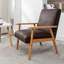 Fauteuil de style moderne Mid-Century de 25,38 po de largeur-2127115390