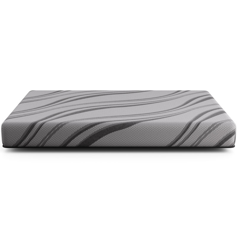 Bavoir en mousse viscoélastique réactive (grand) avec couche de confort haute densité et noyau en tissu mèche pour une nuit rafraîchissante