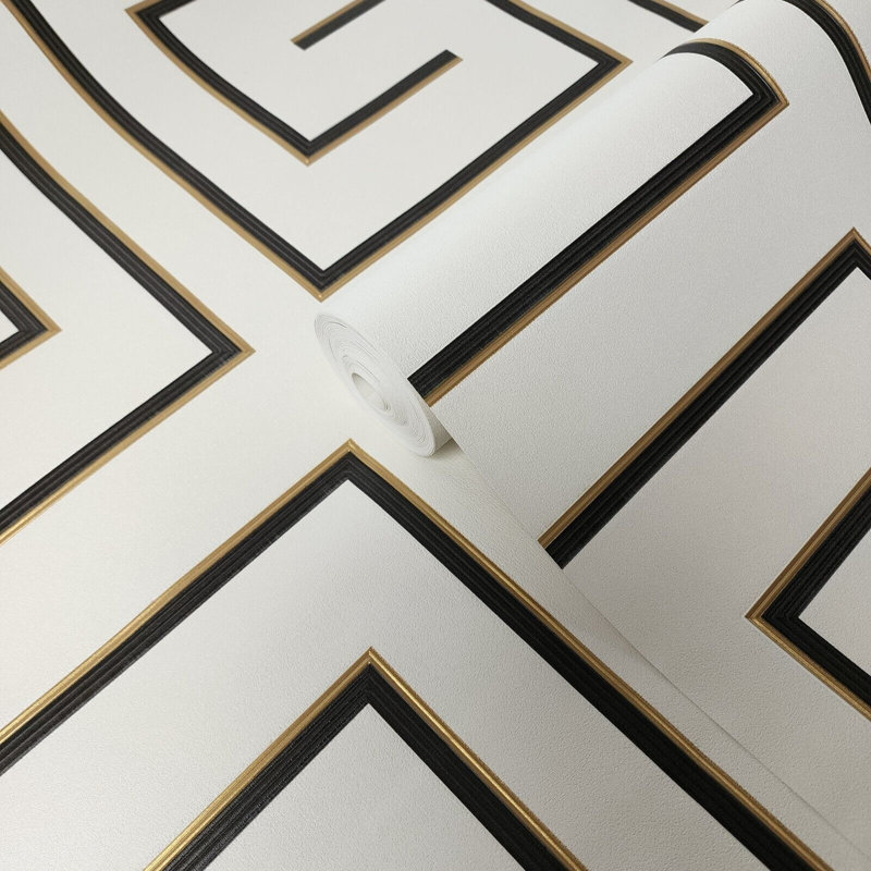 Papier peint géométrique Jabreya
