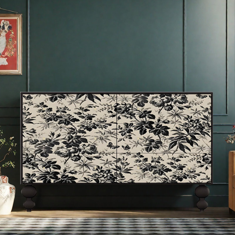 Modern 6-Drawer Accent Chest Sideboard