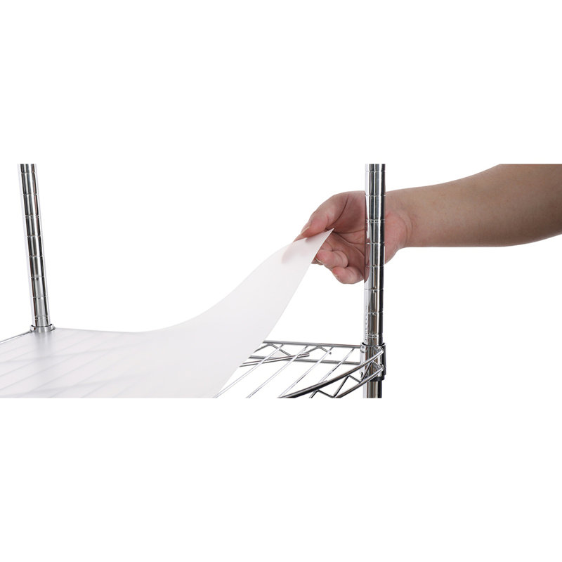 6 Tier Shelf Corner Wire Shelf Rack, Black