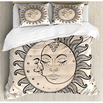 Sketchy Eclectic Mixed Duvet Cover