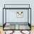 Metal Bed Frame With Fence-930047143-930047142