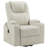 Armstrong Upholstered Power Lift Massage Recliner Ivory-531906689