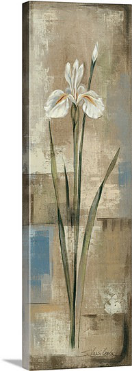 Aniessa «Spring Grace IV» - reproduction d'art, H 60 po x l 20 po x P 1,5 po, Toile