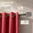 Wave Steel Adjustable Single Curtain Pole-35540367