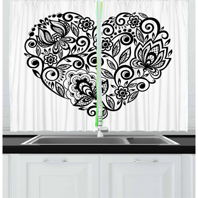 Tailored Kitchen Curtain