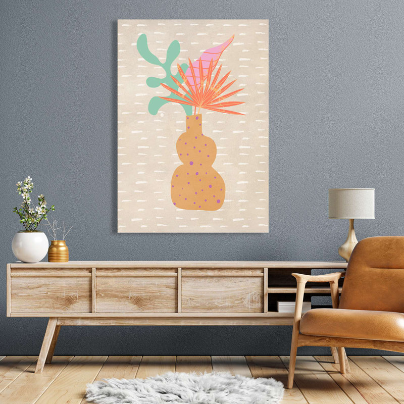Botanics II by Atelier Deco - Wrapped Canvas Print, 100cm H x 70cm W x 4cm D
