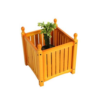 Le pot de fleurs carré pour l'extérieur, ajoute de l'élégance à la terrasse ou au porche, contient tous les pots en pot, idéal et convient aux pots de légumes