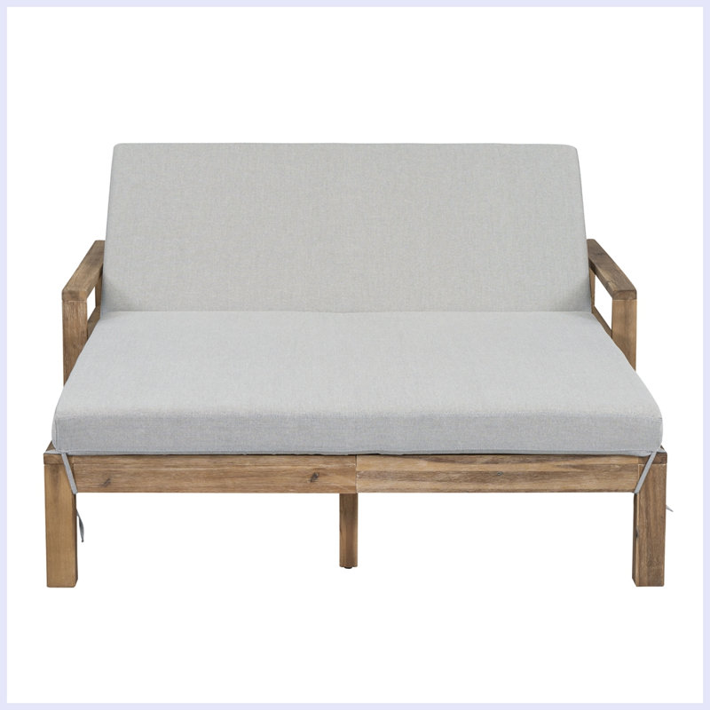 Ensemble de conversation d'extérieur avec coussins Starcia, Gris
