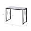 Bureau d'écriture rectangulaire avec base en métal-866218119-866218114