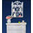 Farmhouse Wall Hanging Shelf In White-1408267815
