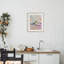 «Pastel Oysters Harmony», impression sous verre encadrée, design par The Prints Vibe-130834448-130834450