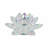 Iridescent Glass Crystal Lotus Votive Candle Holder-26724320-24704498