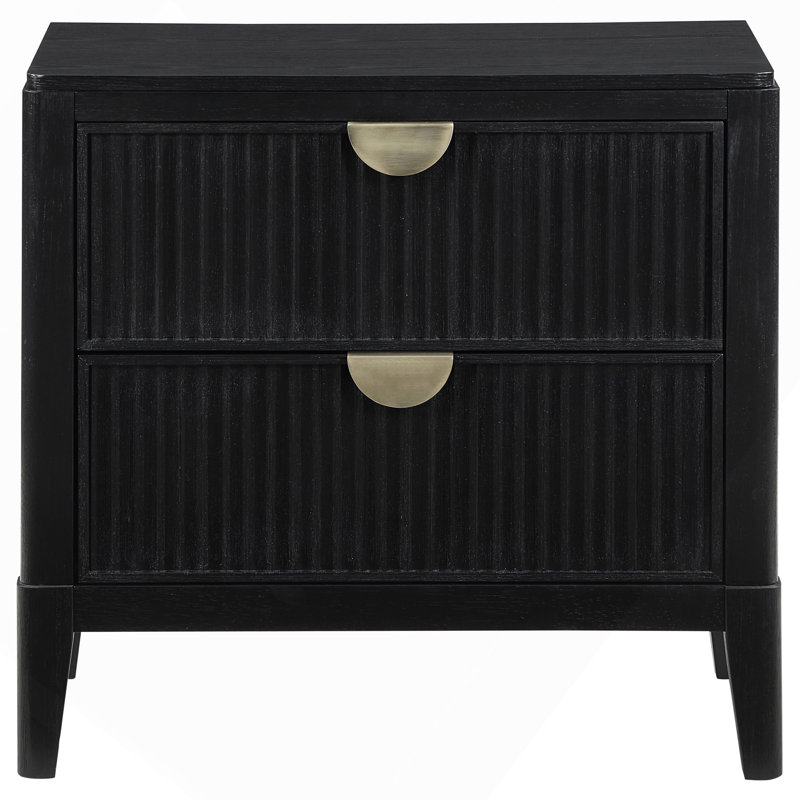 Table de chevet 2 tiroirs Mason