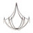 Nakita Chandelier - Brown-87387585