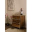 Espinal 45cm W Metal Bedside Table