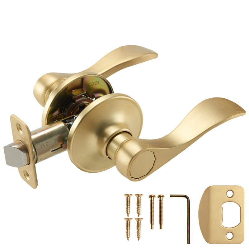 Springdale Passage Hall/Closet Door Lever, Gold
