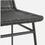 Chaise de salle à manger brun foncé (ensemble de 2)