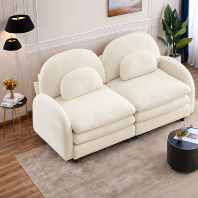 Causeuse courbée 2 places Cloud Comfort Sofas Teddy