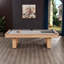 Table de ping-pong et table de billard 9-en-un multi-fonctionnelle 9 'Grey American-131507620-131507619