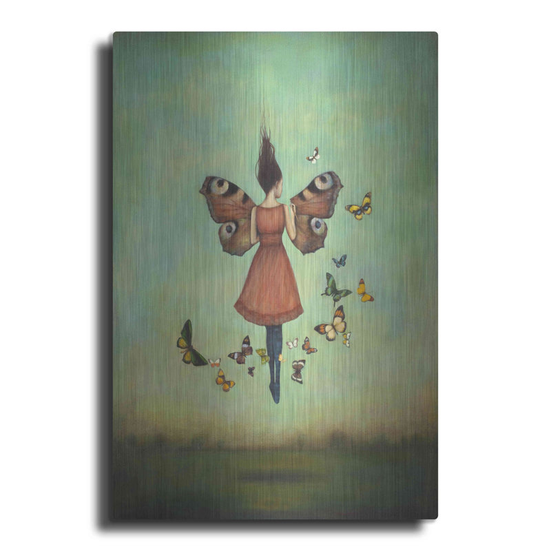 Imago Sky par Duy Huynh - reproduction d'art sur métal sans cadre, H 24 po x l 16 po x P 0,13 po