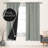 Deconovo 100 Percent Blackout with Liner Rod Pocket Curtain Panel Pair-75196900-75196904