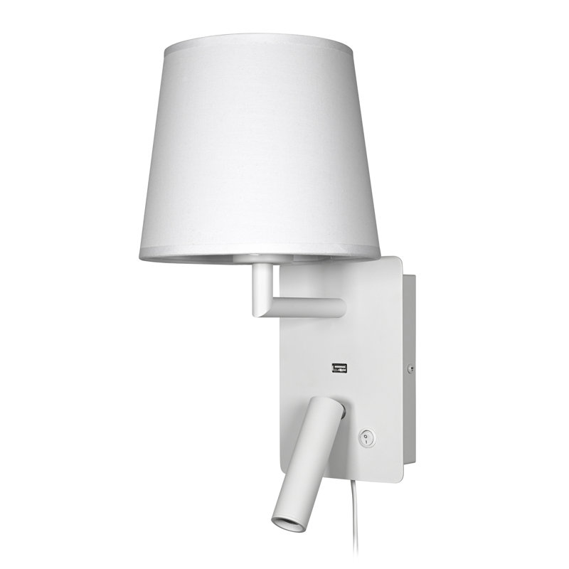 Milli LED Plug-in Spotlight, White