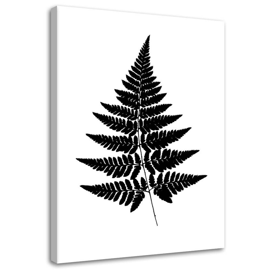 Leinwandbild Fern leaf