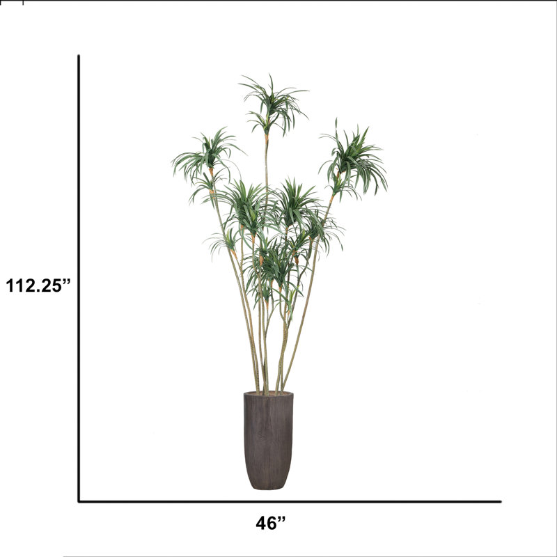 112.25'' Faux Pine Tree in Pot