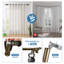 Tringle à rideaux simple ajustable Oren Bear-21786370-21786373