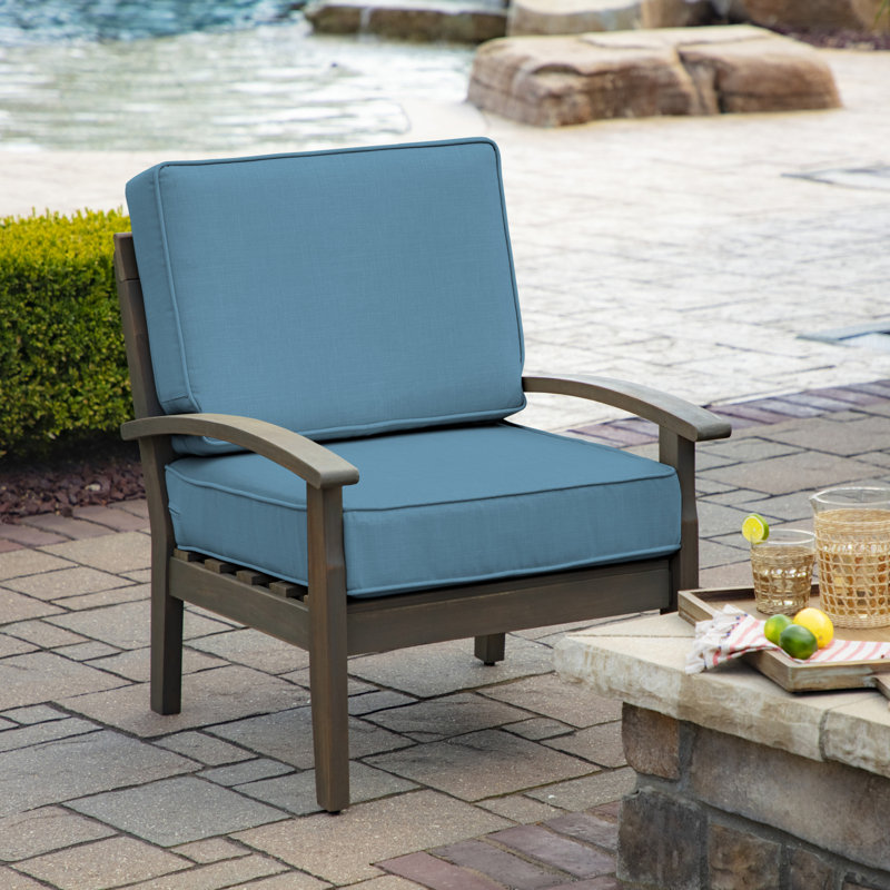 Coussin de chaise longue d'extérieur ARDEN ProFoam, Bleu