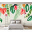 Papier peint amovible avec feuilles et feuilles-753428547