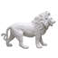 Statue de lion faisant face à la droite