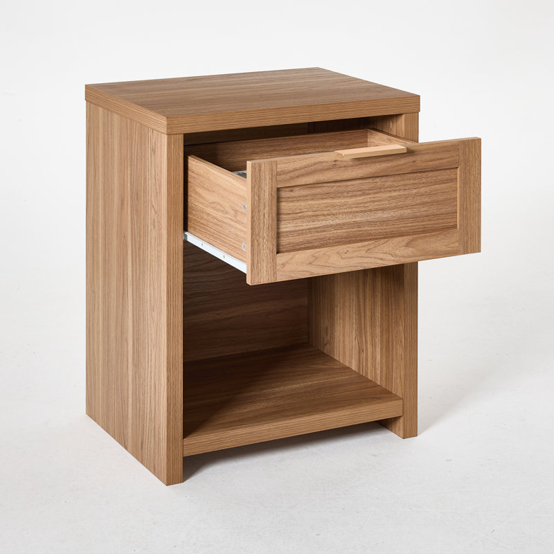Table de chevet 1 tiroir Allenside, Natural Oak, Individual