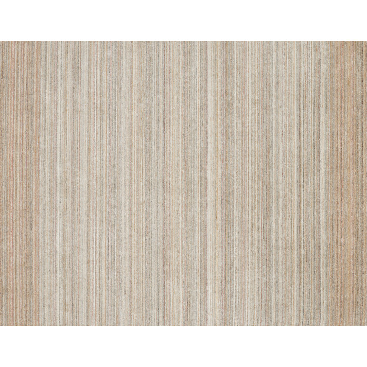 Fienley Hand Loomed Striped Indoor Rug