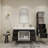 47.2" Wall-Mounted Single Bathroom Vanity Set with Drawers and Doors-70381379