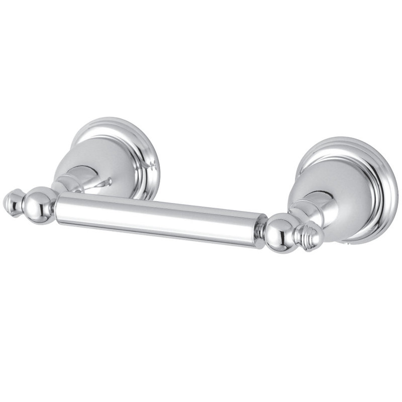 Porte-papier hygiénique Kingston, Chrome poli