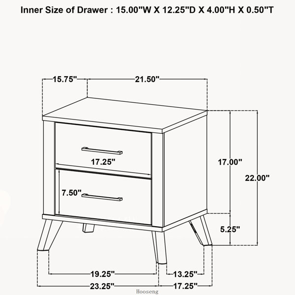 Dimensions du produit
