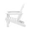 Chaise Adirondack en acier PEHD pliable-1833397279