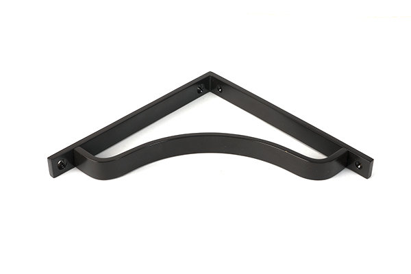 Abingdon Shelf Bracket, Aged Bronze, 20cm H x 7.9cm W x 2cm D