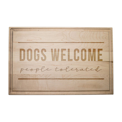 Planche à découper Dogs Welcome