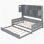 Lit de jour en bois avec lit gigogne, armoire et tablette tout-en-un-7008676-7008677