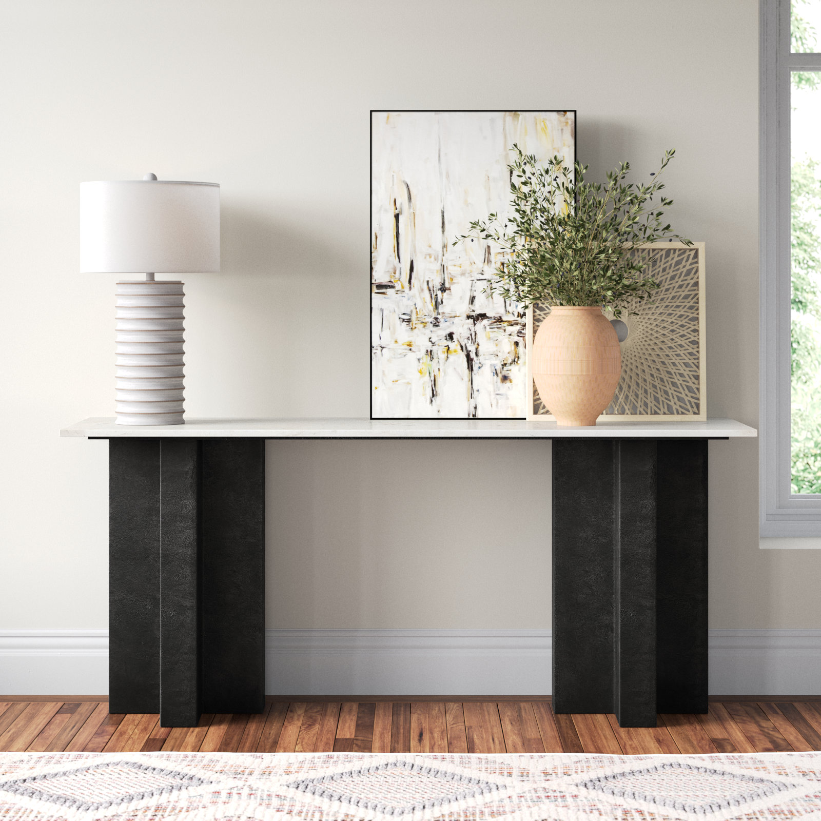 72" Console Table